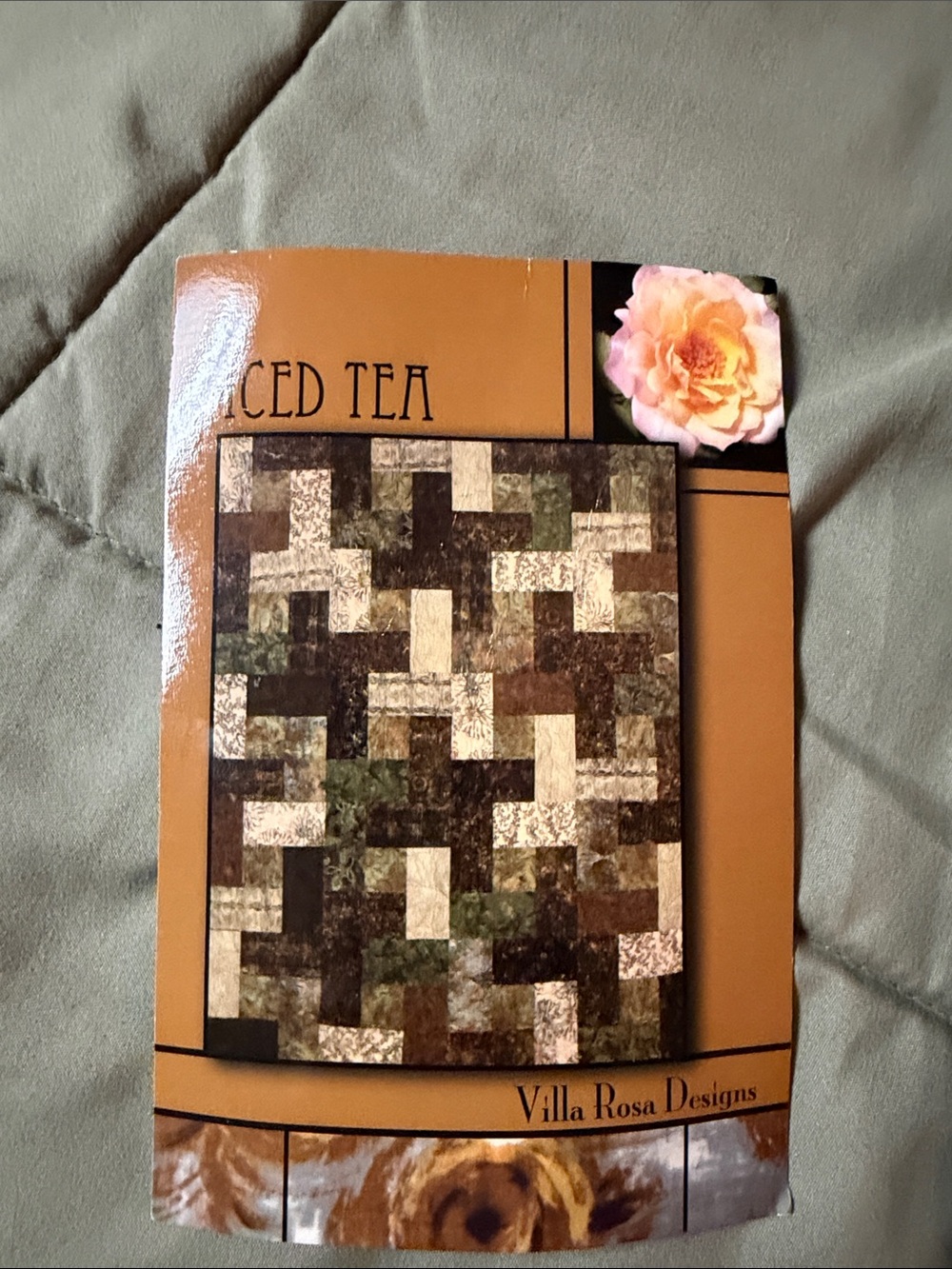 Neutral Holiday Quilt Fabric and Pattern Bundle